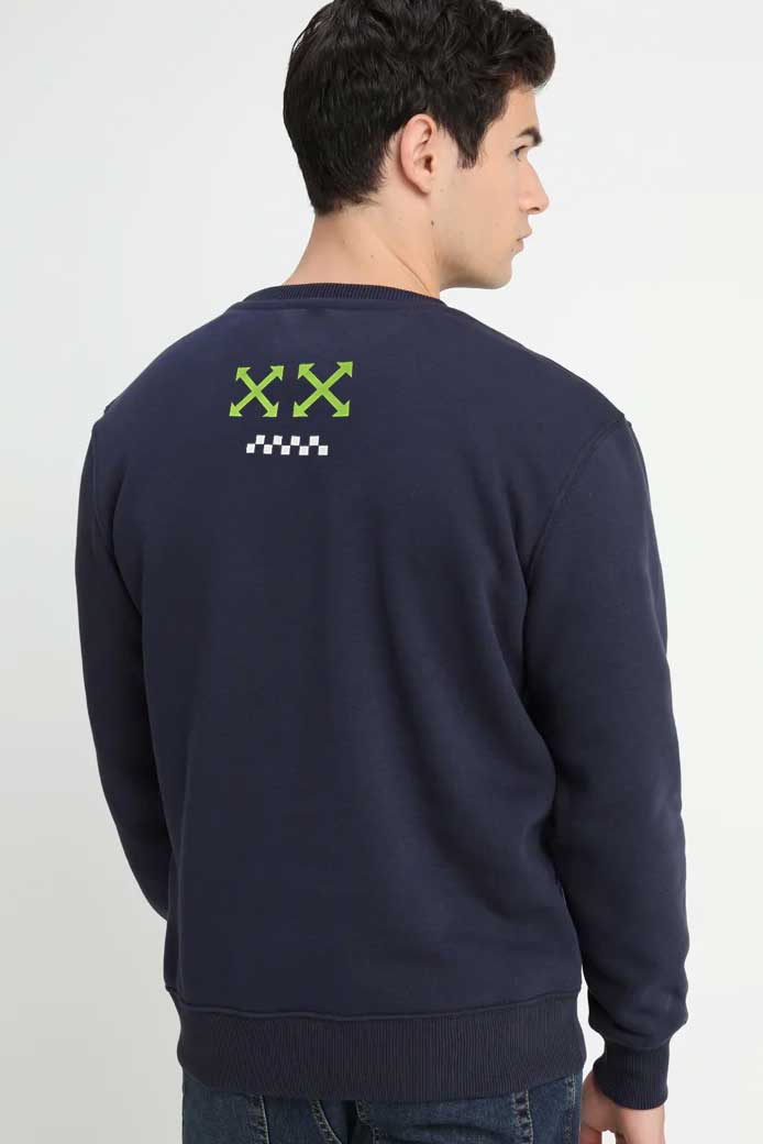 Polo Republica Men's Paradise Printed Long Sleeve Sweat Shirt