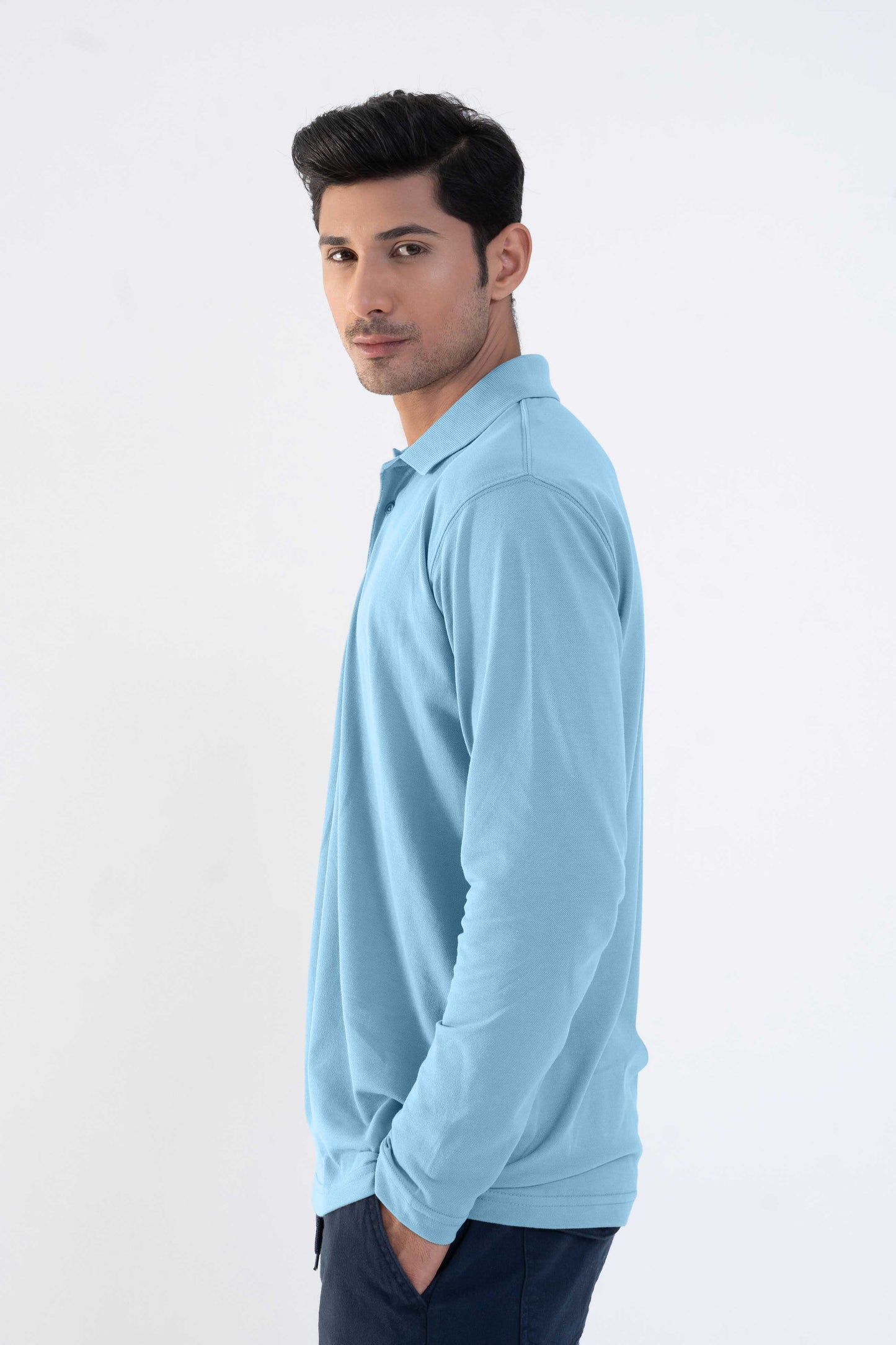 Polo Republica Men's Long Sleeve Polo Shirt