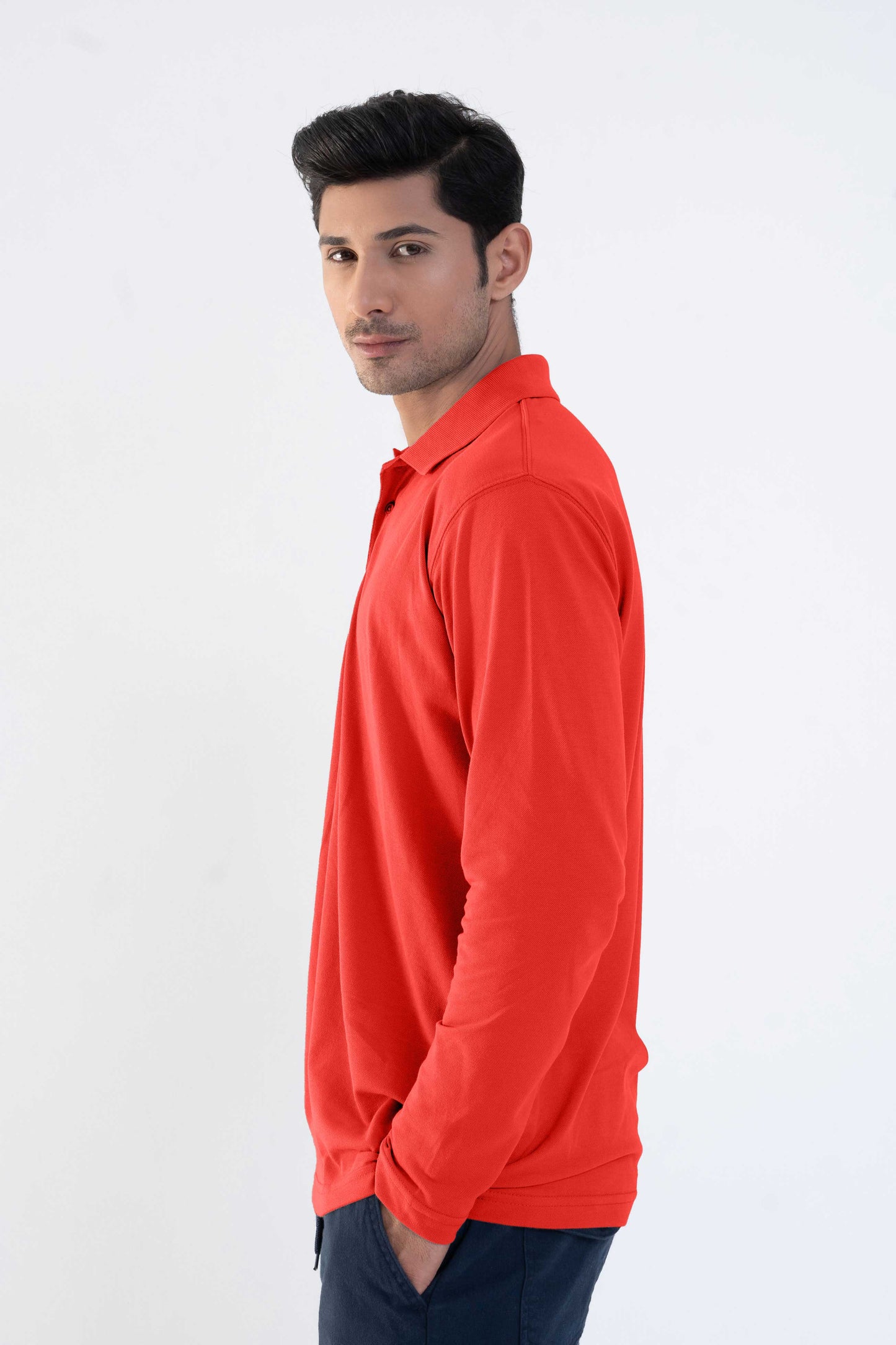 Polo Republica Men's Long Sleeve Polo Shirt