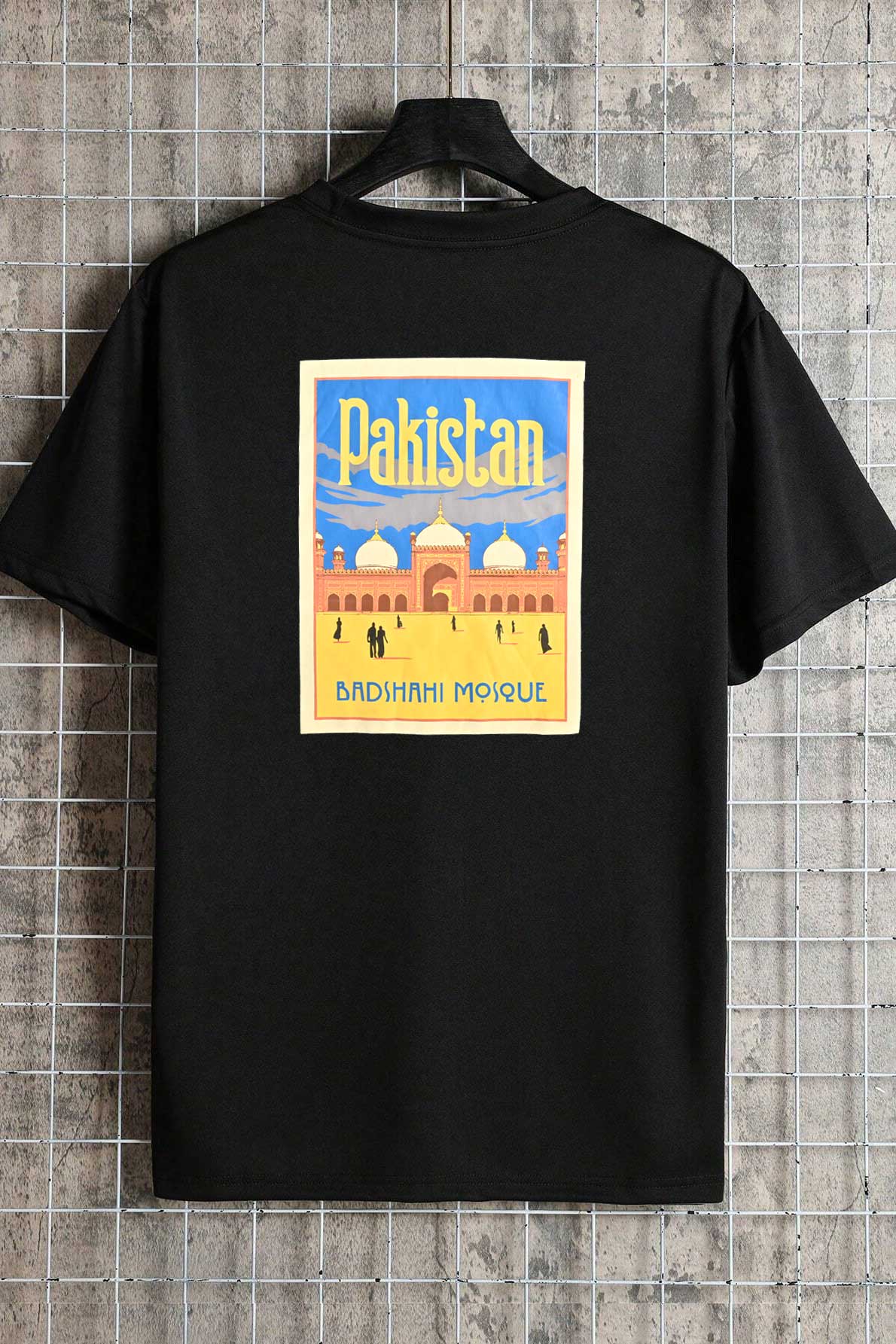 Polo Republica Men's Polo Pakistan Printed Crew Neck Tee Shirt