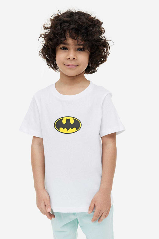 Polo Republica Boy's Superhero Batman Printed Tee Shirt