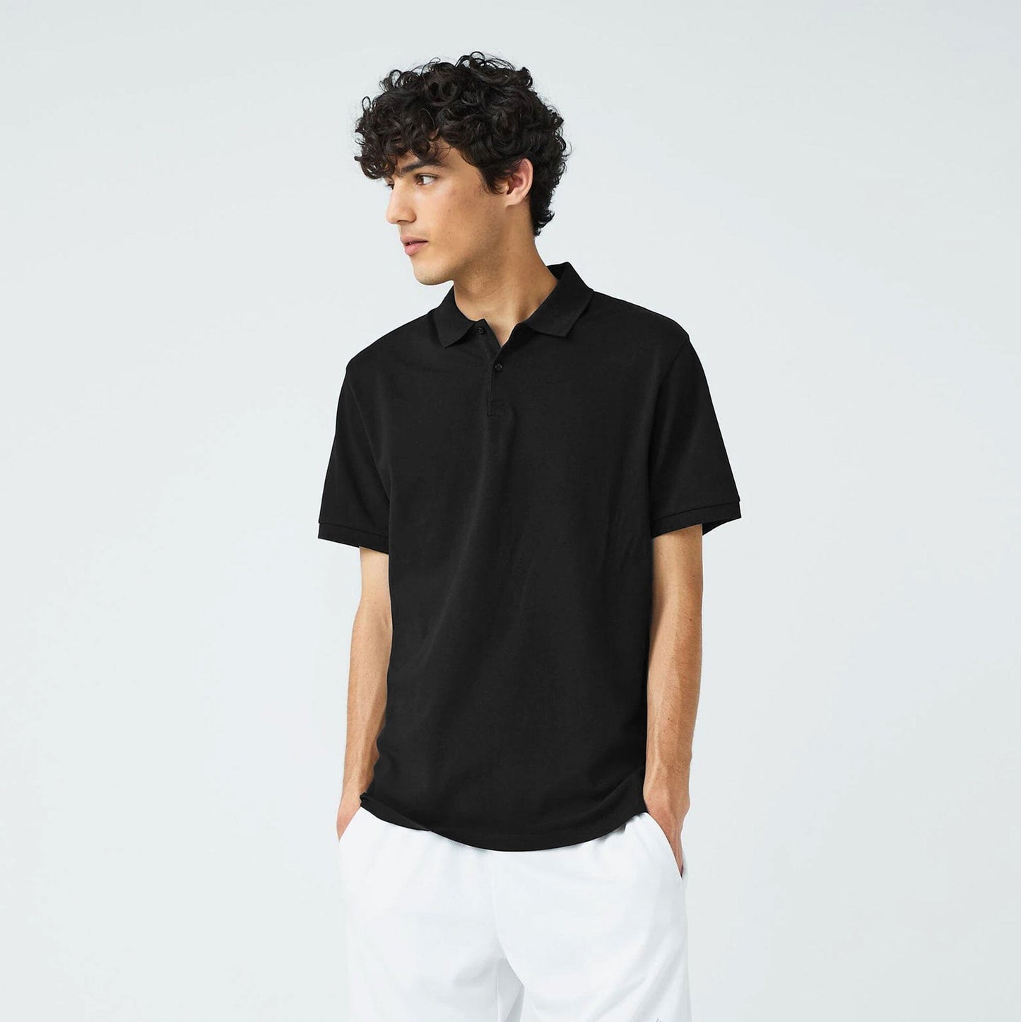 Polo Republica Men's Essentials Short Sleeve Polo Shirt Men's Polo Shirt Polo Republica Black S 