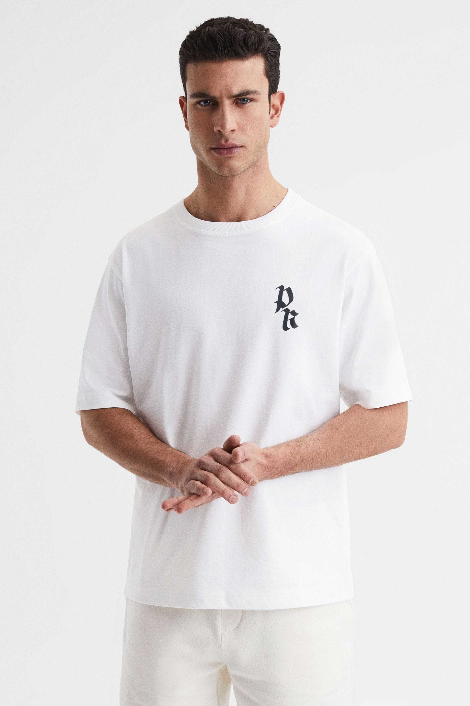 Polo Republica Men's PR Fearless Printed Oversized Classic Tee Shirt