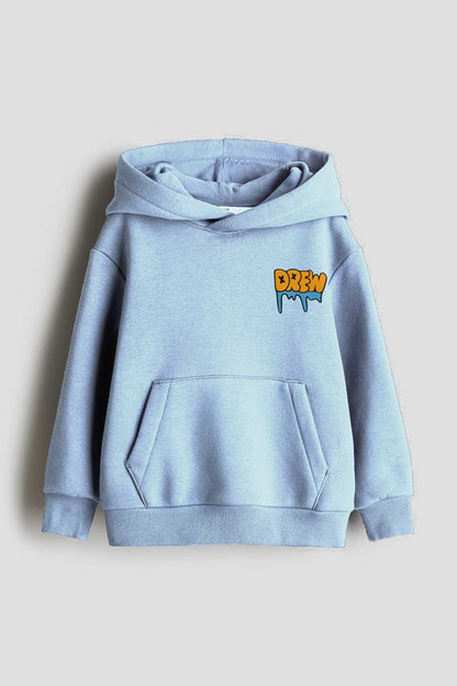 Sol's Kid's Drew Printed Pullover Hoodie