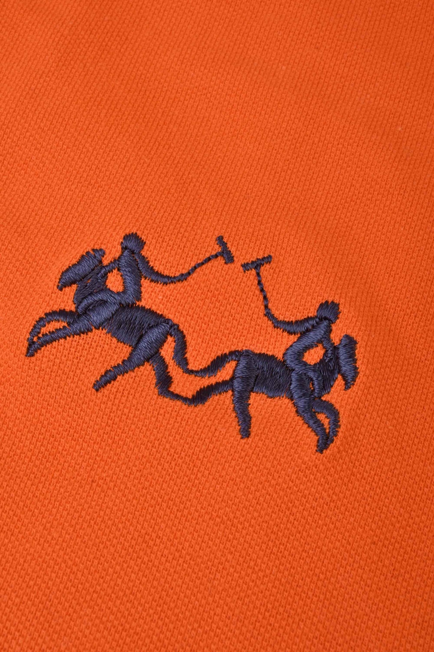 Polo Republica Men's Two Horse Rider & PR Embroidered Short Sleeve Polo Shirt