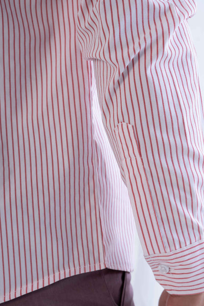 Polo Republica Men's Striped Button-Down Shirt