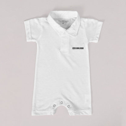 Polo Republica CEO Printed Baby Romper