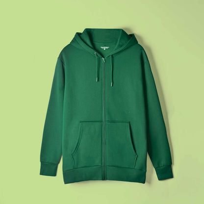 Polo Republica Men's Lucerne Zipper Hoodie Men's Zipper Hoodie Polo Republica Bottle Green S 