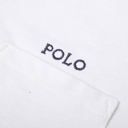 Polo Republica Men's US Crest & Polo Embroidered Pocket Polo Shirt