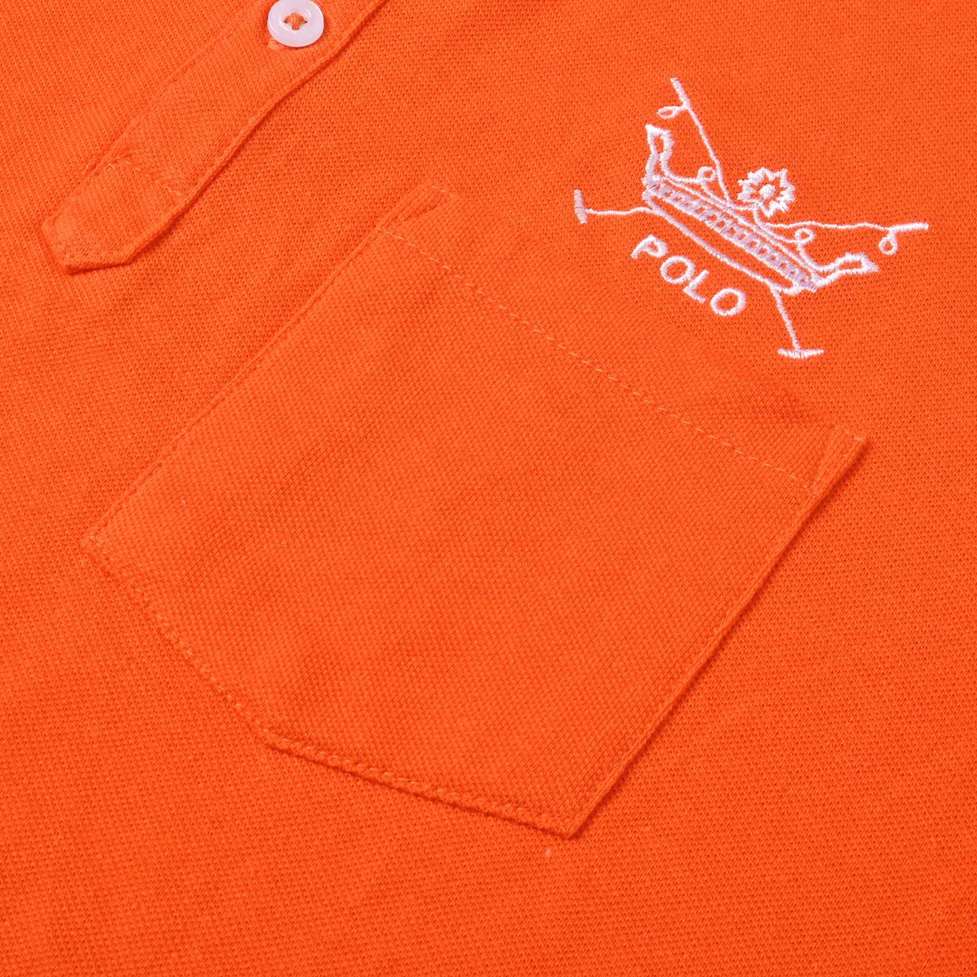 Polo Republica Men's Crown Polo & 8 Embroidered Pocket Polo Shirt