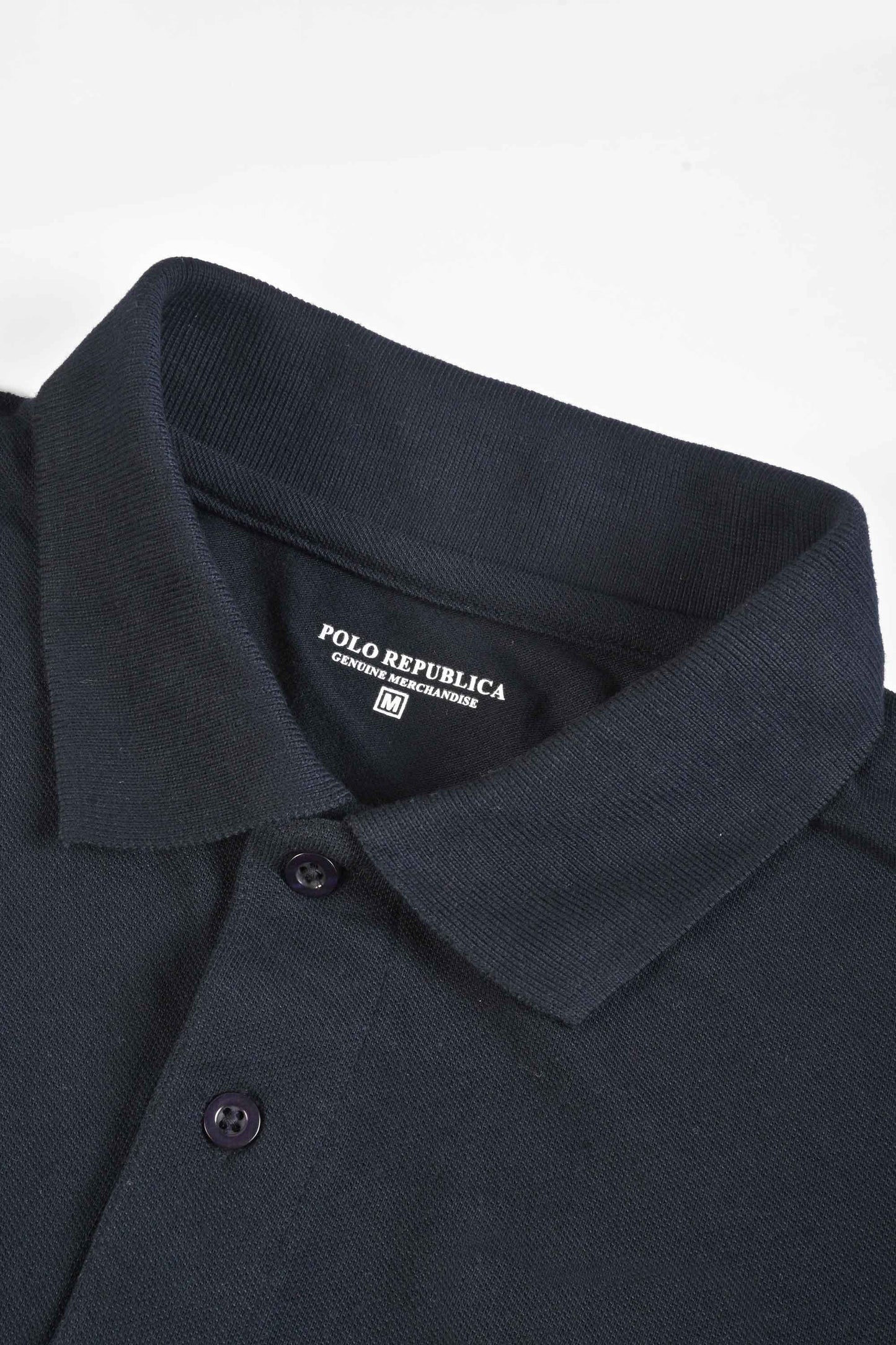Polo Republica Men's Vintage Embroidered Short Sleeve Polo Shirt