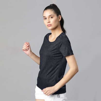 Polo Athletica Women's Boat Neck Activewear Short Sleeve Top Women's Tee Shirt Polo Republica 