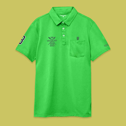 Polo Republica Men's Crown PR Polo & 8 Embroidered Pocket Polo Shirt