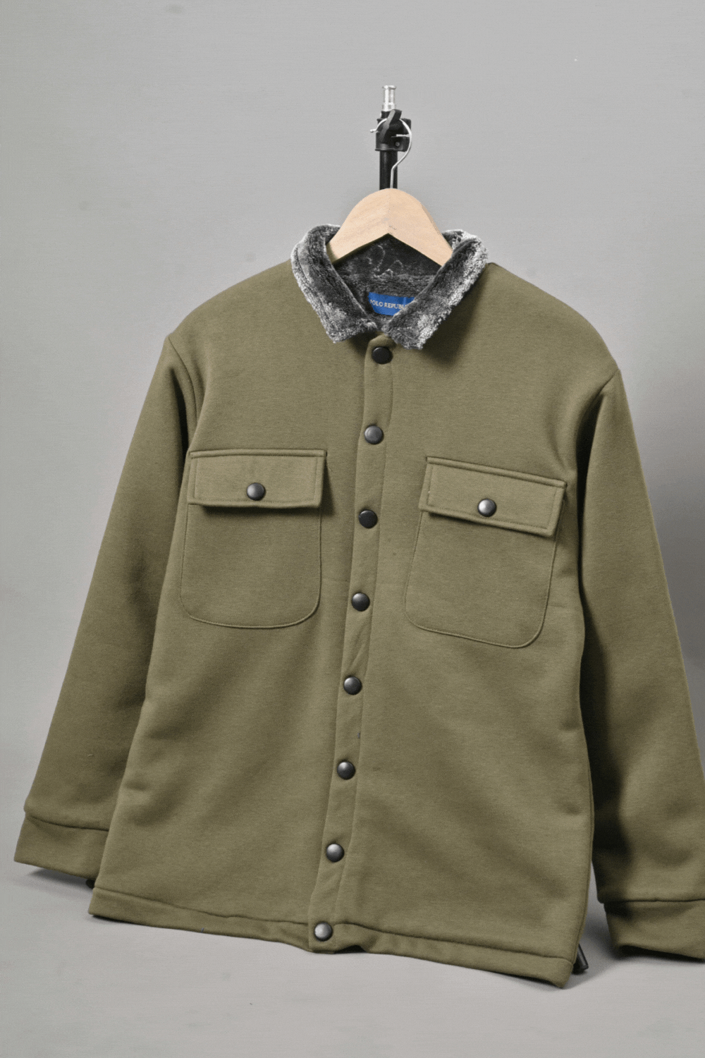 Polo Republica Men's Full Fur Lining Jacket