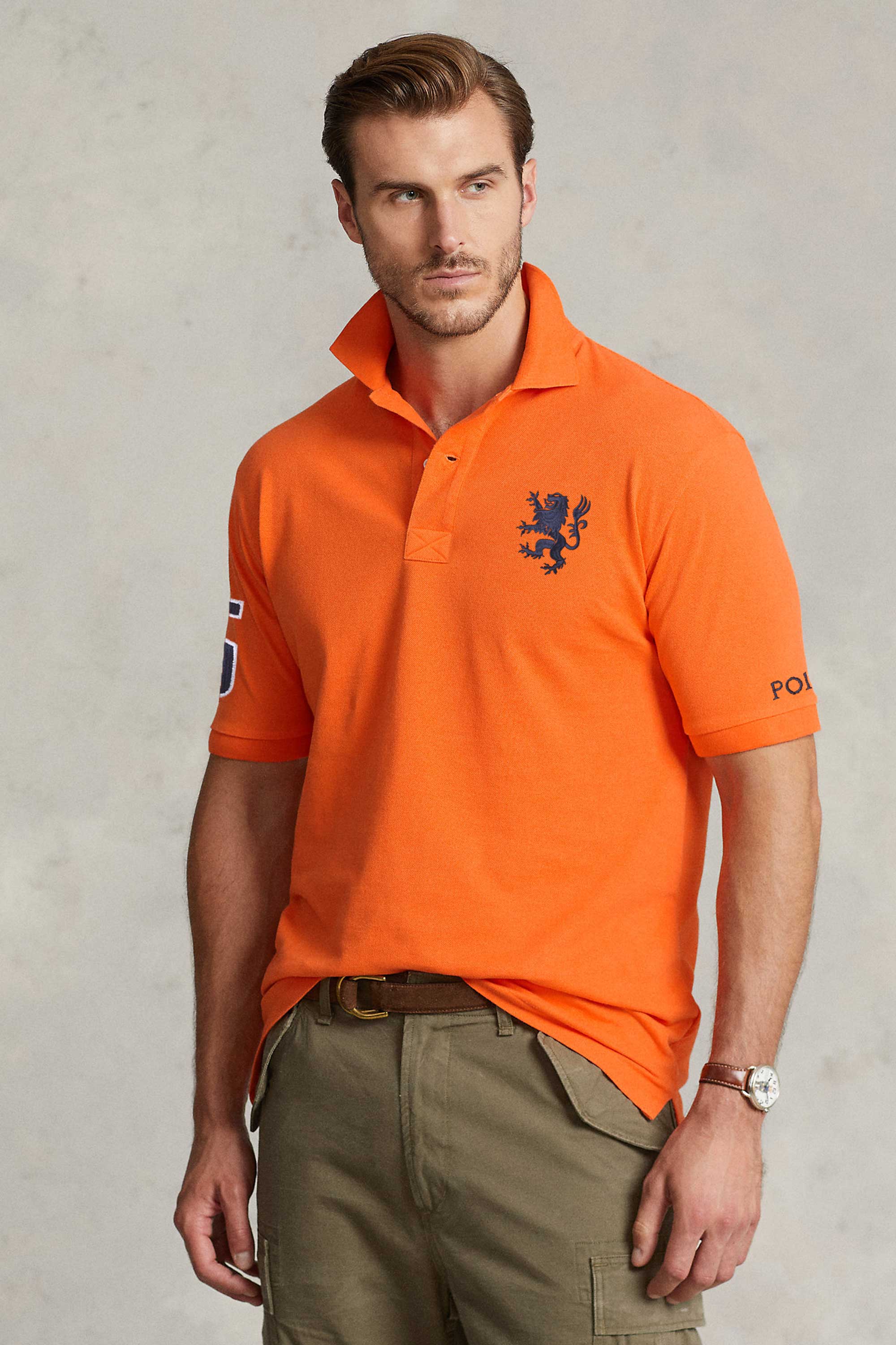 Polo Republica Men s Lion Polo 5 Embroidered Short Sleeve Polo Shirt