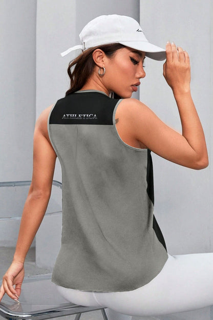 Women's Performance Sleeveless Top - Stylish and Functional Activewear Grey