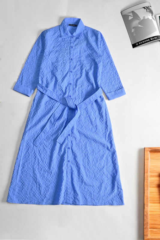 East West Women's Flowy Shirt Dress