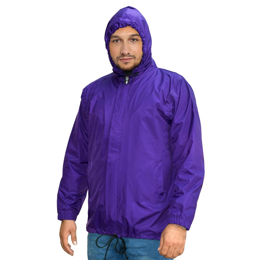 Mens purple rain jacket hotsell