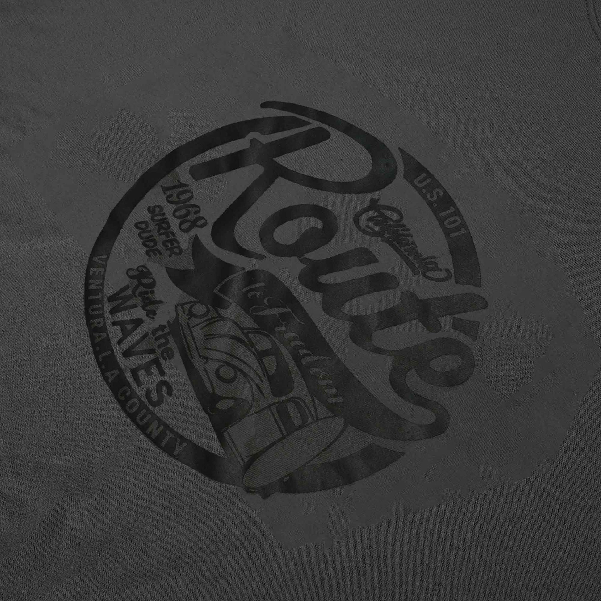 Polo Republica Men's Route Waves Printed Crew Neck Tee Shirt