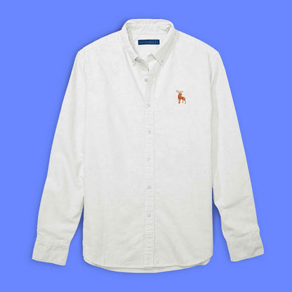 Polo Republica Men's Moose Embroidered Premium Casual Shirt Men's Casual Shirt Polo Republica 