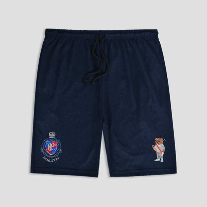 Polo Republica Men's Bear & Crest Embroidered Pique Shorts Men's Shorts Polo Republica 