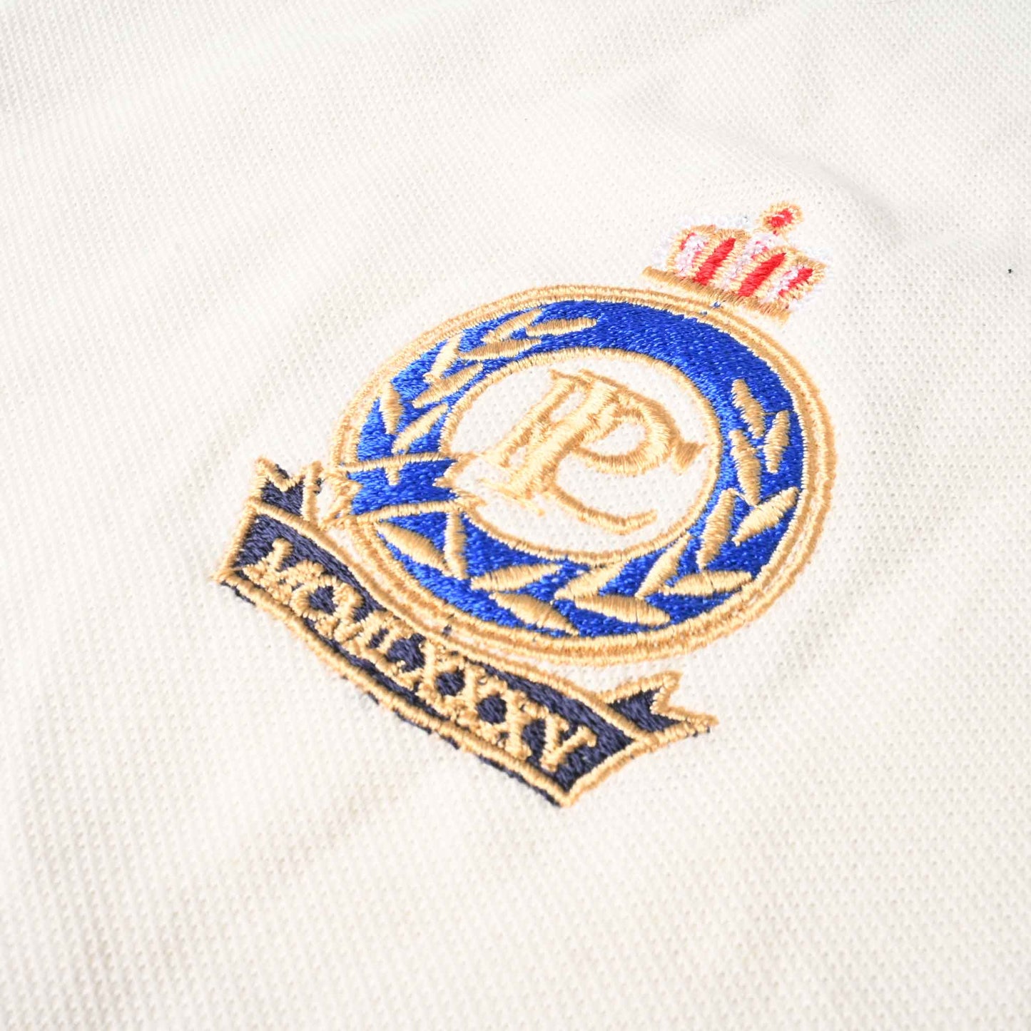 Polo Republica Men's Horse Rider & PRC Crest Embroidered Short Sleeve Polo Shirt