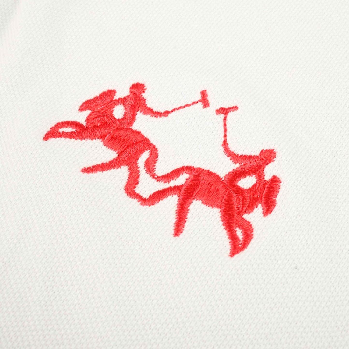 Polo Republica Men's Double Pony & LV Crest Embroidered Polo Shirt