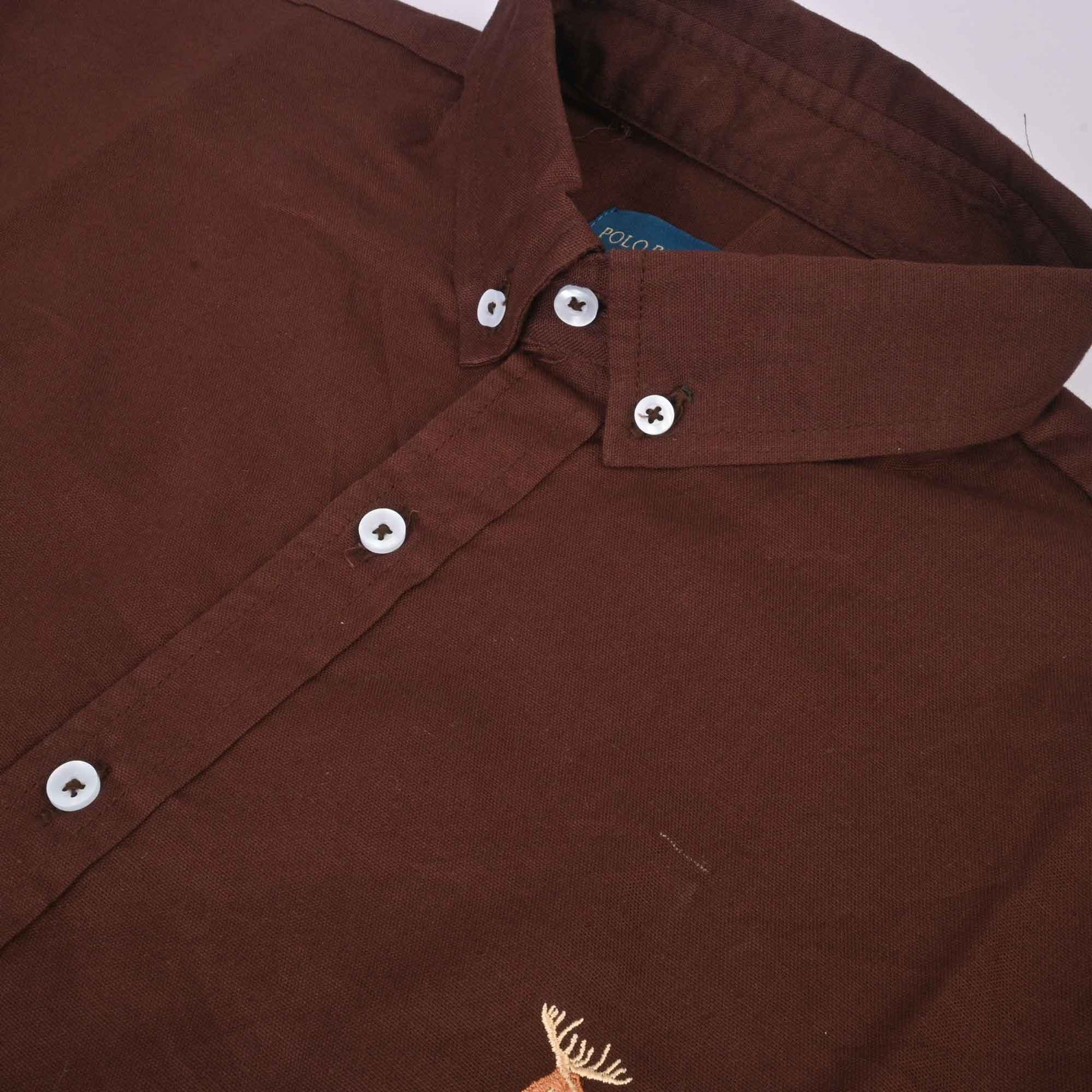 Polo Republica Men's Moose Embroidered Premium Casual Shirt Men's Casual Shirt Polo Republica 