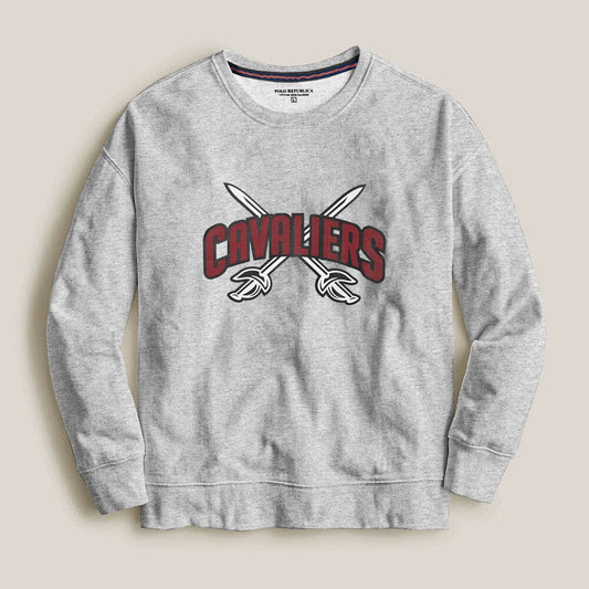 Polo Republica Men's Cavaliers Printed Fleece Sweat Shirt