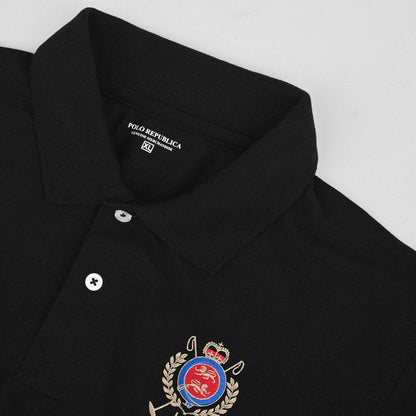Polo Republica Men's Crest & Polo Republica 8 Embroidered Polo Shirt