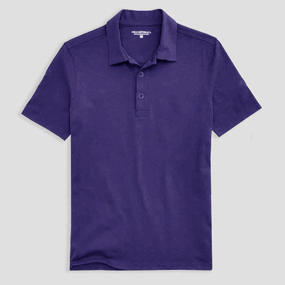Polo Republica Men's Birgunj Activewear Short Sleeve Polo Shirt Men's Polo Shirt Polo Republica Purple S 